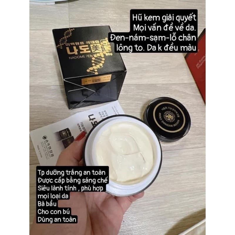 Kem Dưỡng Trắng Da Trị Nám Nadomi