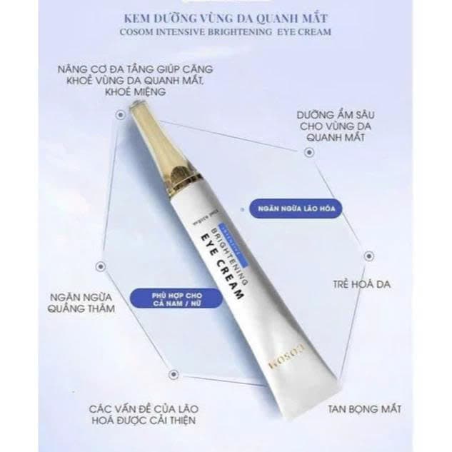 Kem dưỡng xóa nhăn vùng mắt cosom chính hãng - BN BEAUTY