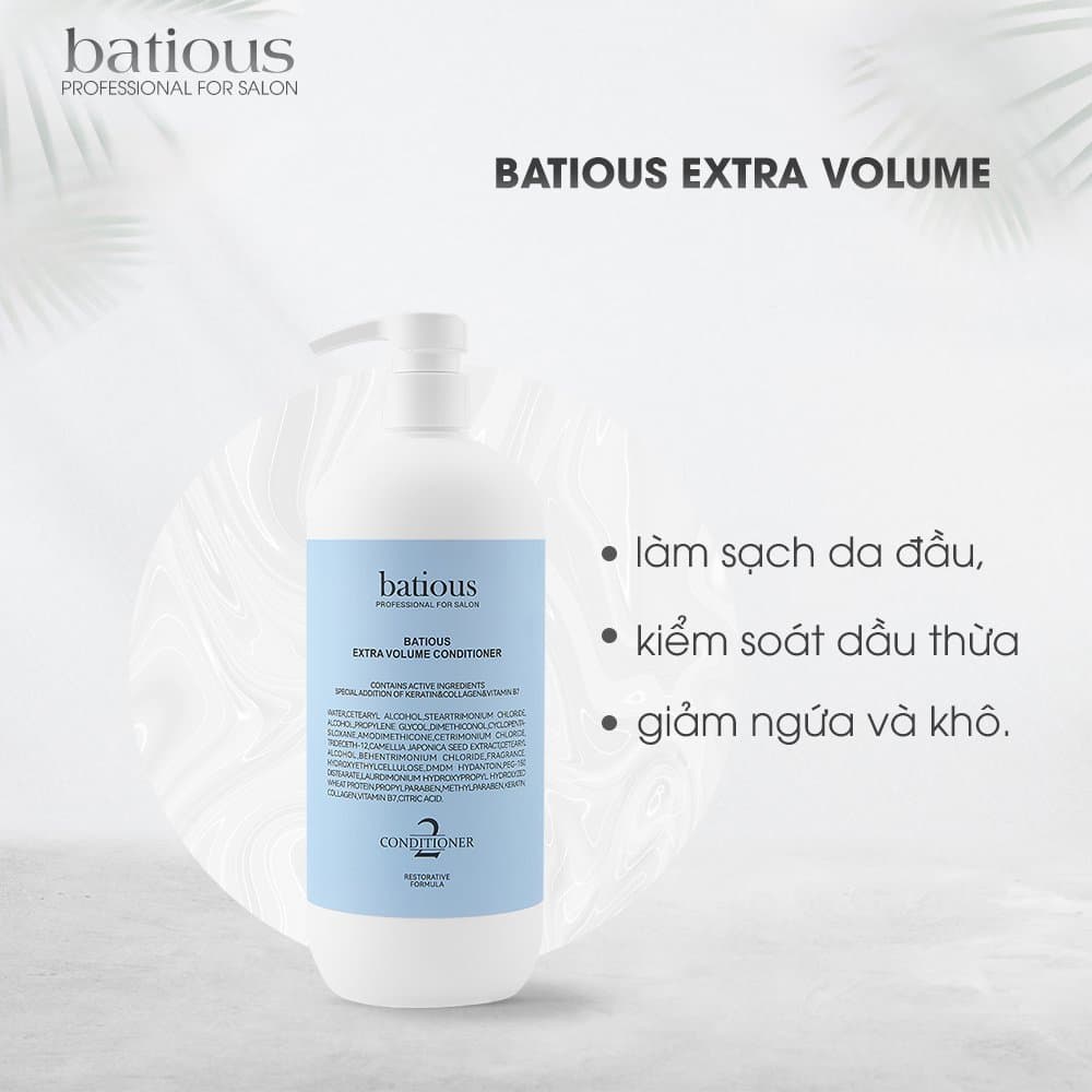 Dầu gội xả BATIOUS 500 ML