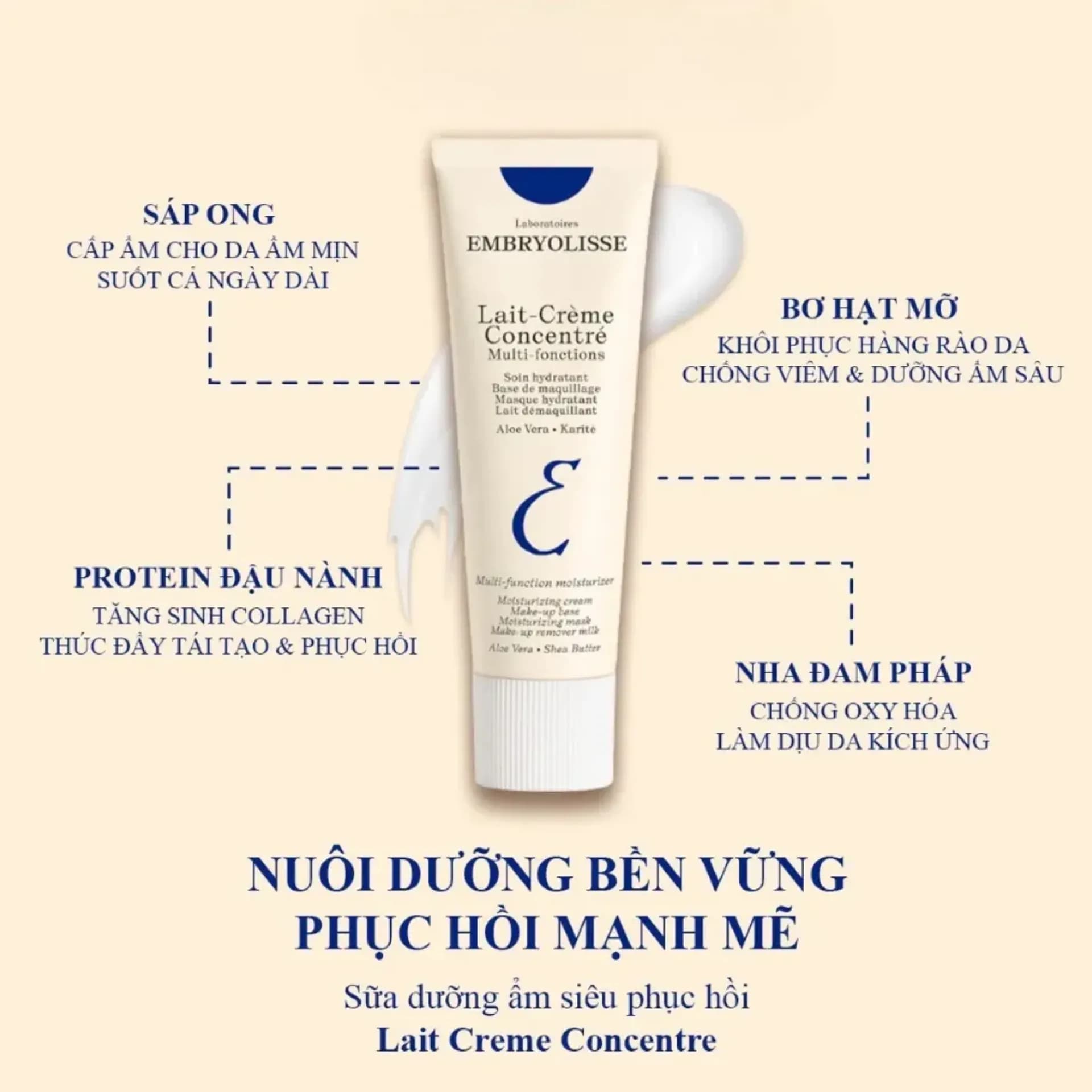 Kem dưỡng phục hồi embryolisse 75ml