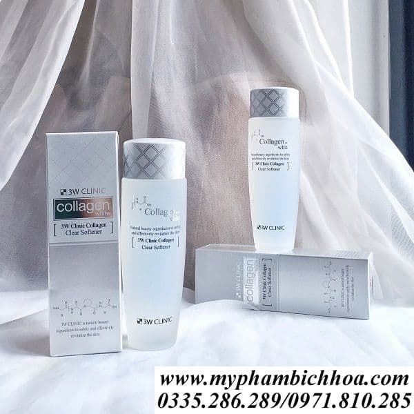 Nước hoa hồng 3W trắng