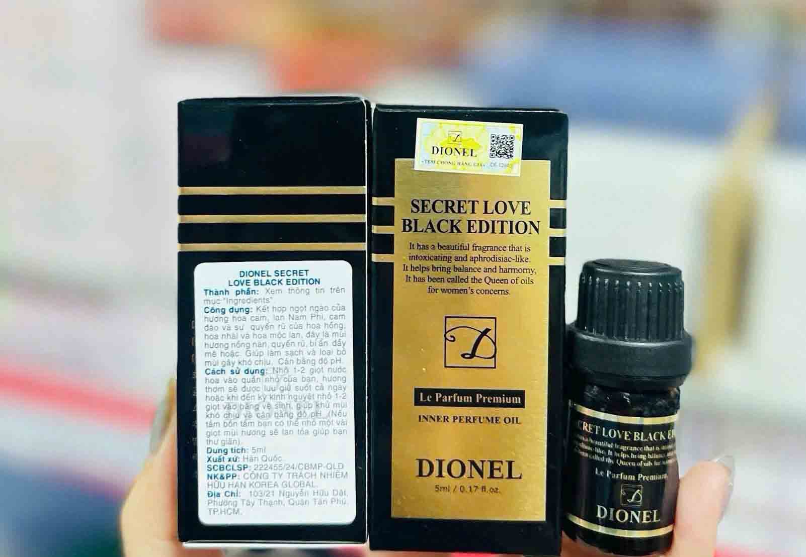 Nước hoa vùng kín Dionel
