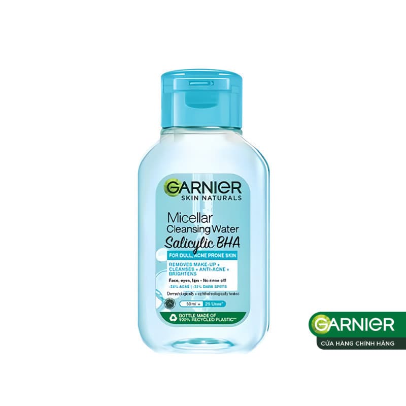 Nước tẩy trang Garnier - BHA MINI - 50ml