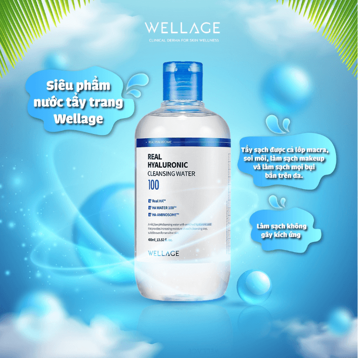 Nước tẩy trang WELLAGE
