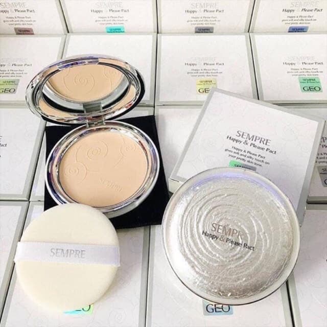 Phấn siêu mịn geo - trắng