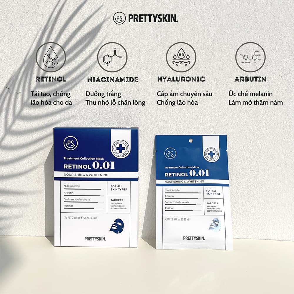 Pretty Skin - Mặt nạ RETINOL