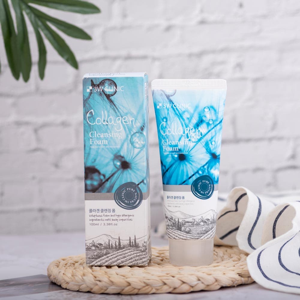 Sữa rửa mặt 3W- Collagen