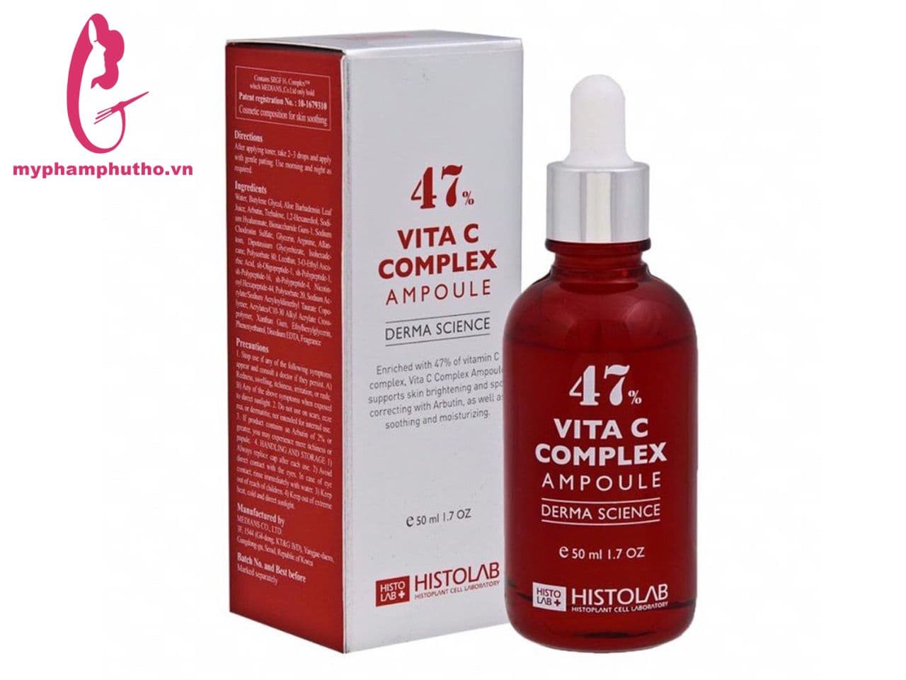 Tinh chất HISTOLAB 47% VITA C (Màu Đỏ)