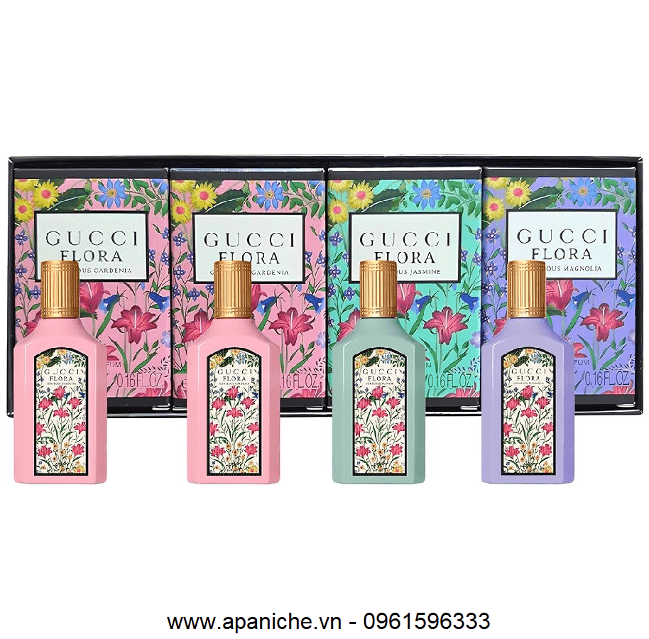 sét nước hoa mini gucci ( 4 lọ mini)