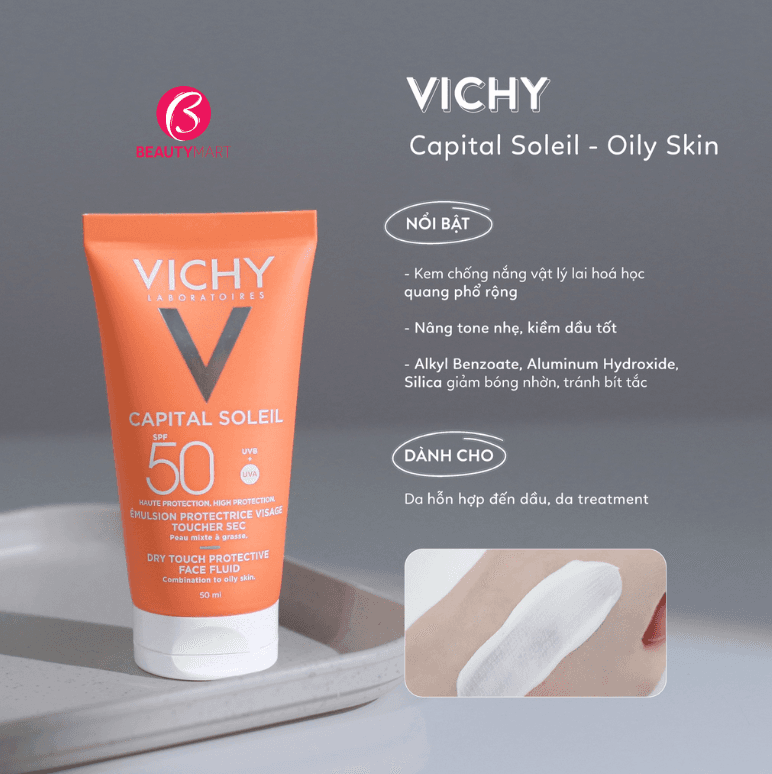 Kem chống nắng Vichy-DA DẦU