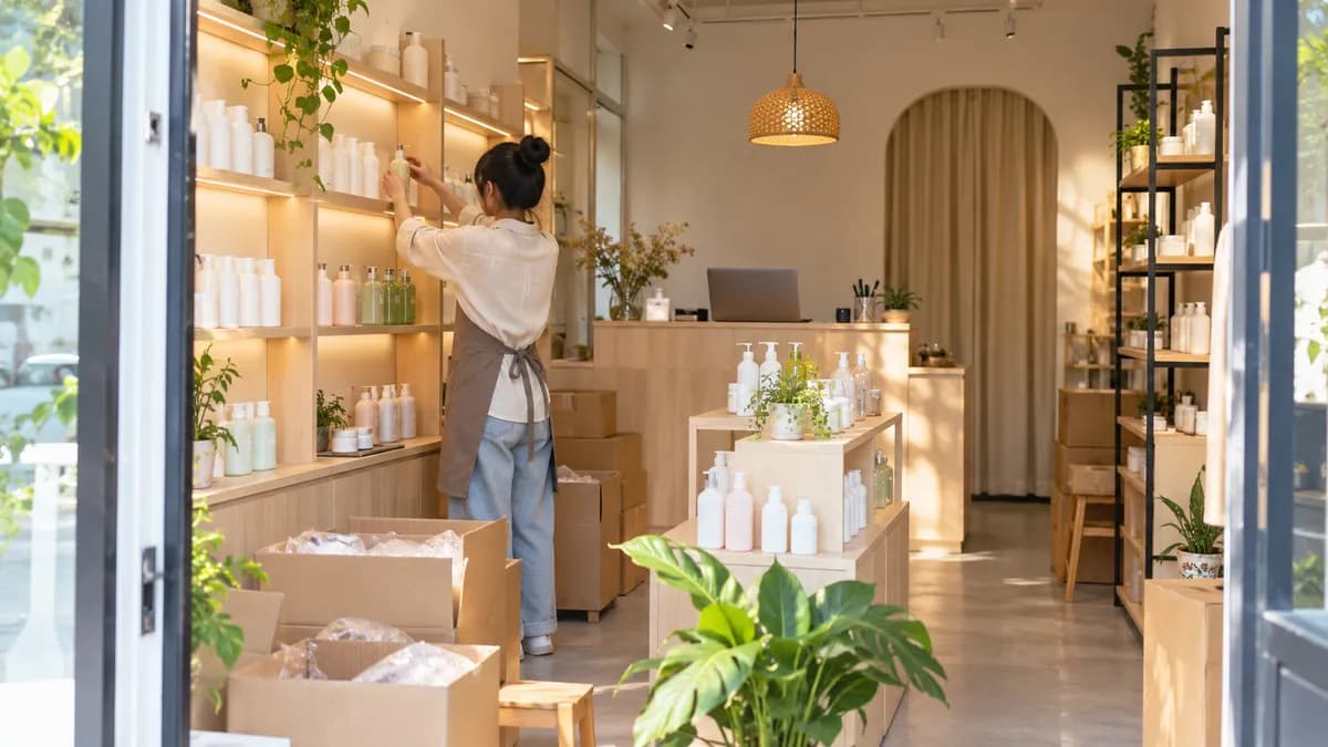 Mở Shop Mỹ Phẩm Cần Chuẩn Bị Gì? Checklist 9 Bước Từ Chọn Mô Hình Đến Đơn Nhập Đầu