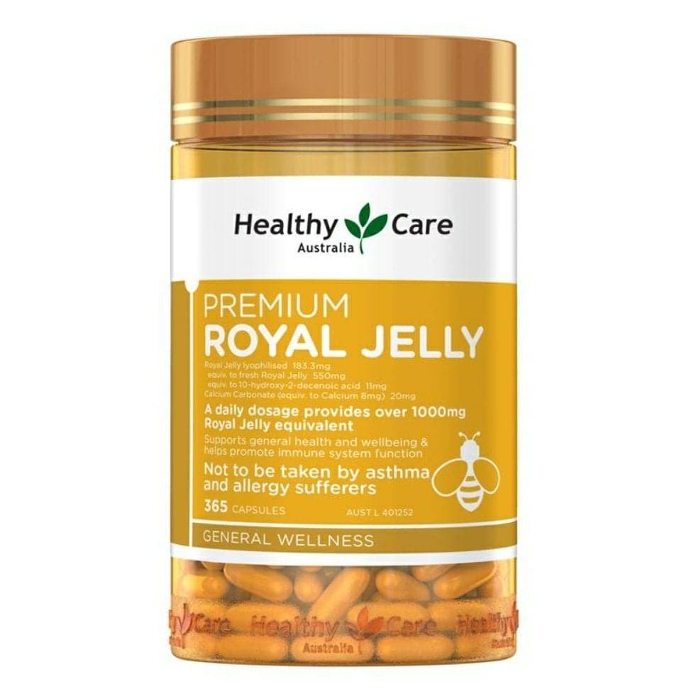 Healthy Care - Viên uống sữa ong chúa ROYAL JELLY 365v