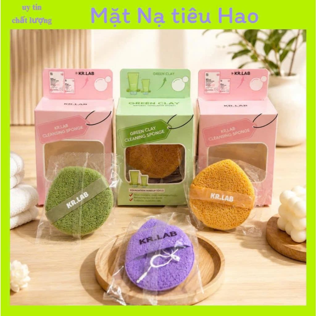 Set bông mút Kr.Lab - Hình 1