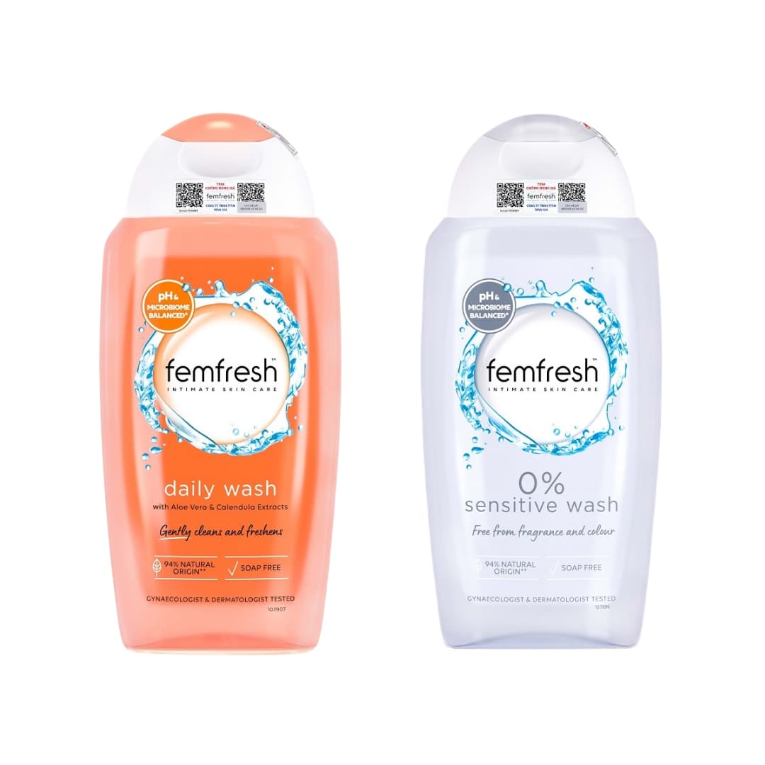 Dung dịch vệ sinh Femfresh 250ml - Màu CAM