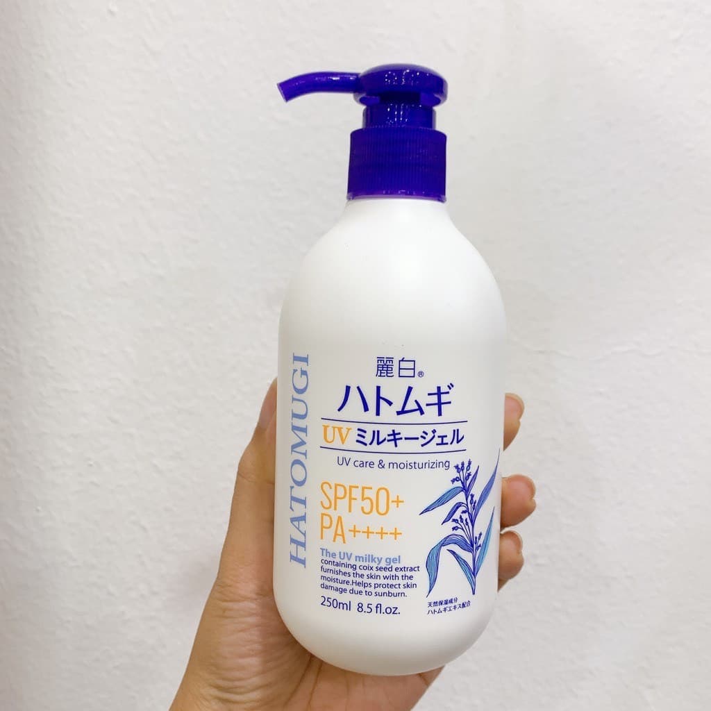 Dưỡng thể chống nắng Ý DĨ HATOMUGI Nhật - SPF50+