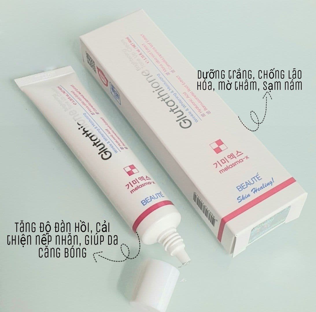 Kem Dưỡng Trắng Da Melasma Glutathione - Dạng Tuýp chính hãng - BN BEAUTY