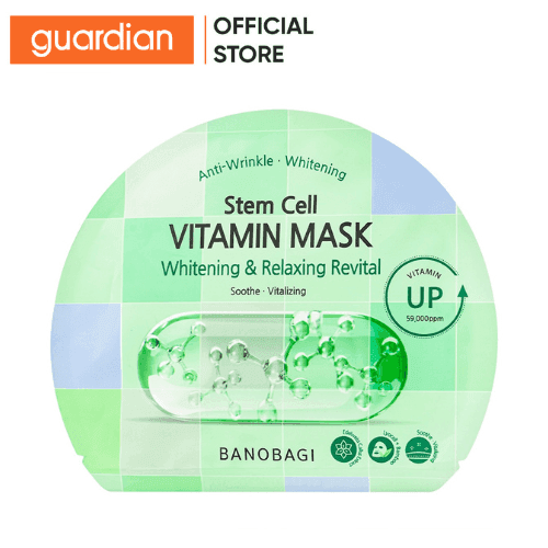 Mặt nạ Banobagi Stem Cell Vitamin Mask Whitening And Relaxing Revital