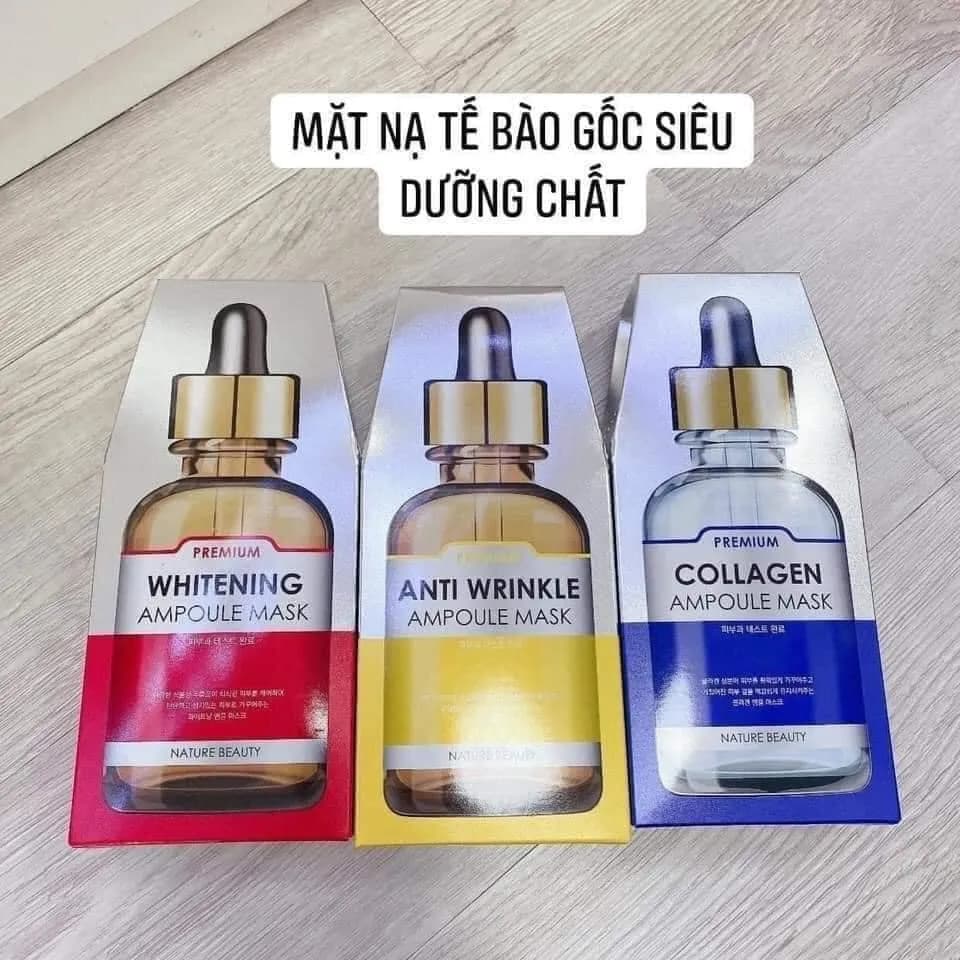 Mặt nạ dưỡng trắng da Nature Beauty Ampoule Mask chính hãng - BN BEAUTY