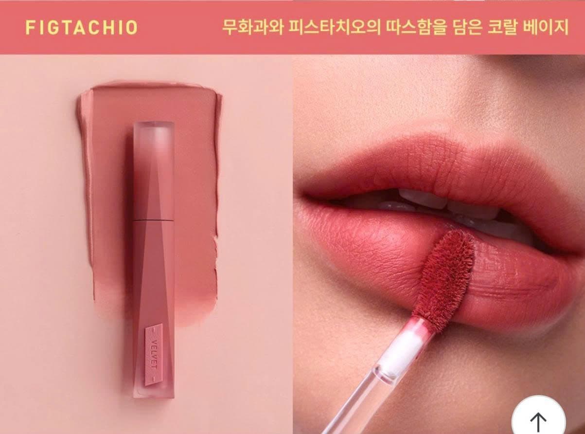 Son kem 3ce Velvet Lip Tint Plus - Figtachio
