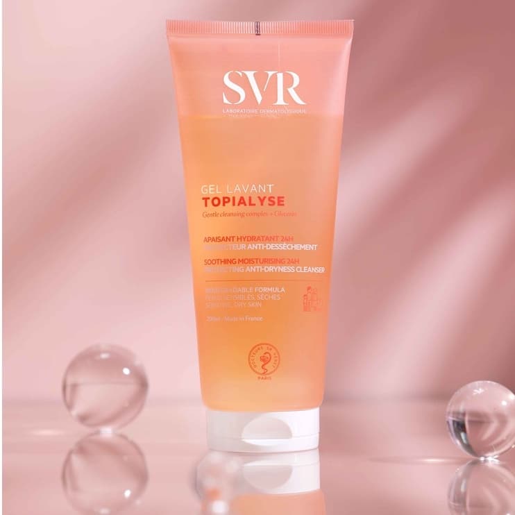 Sữa Rửa Mặt SVR - MÀU HỒNG DẠNG TUÝP 200ML