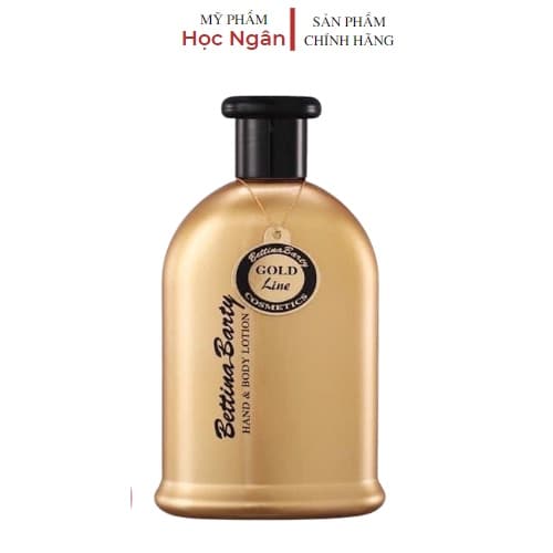 Sữa tắm hương nước hoa Bettina Barty 500ml -MÀU VÀNG GOL