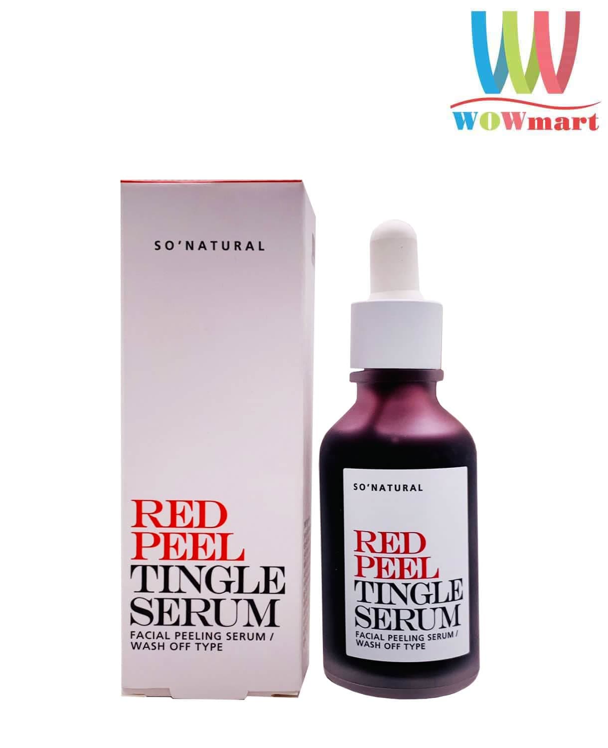 Thay da sinh học Red Peel Tingle Serum - 35ml chính hãng - BN BEAUTY