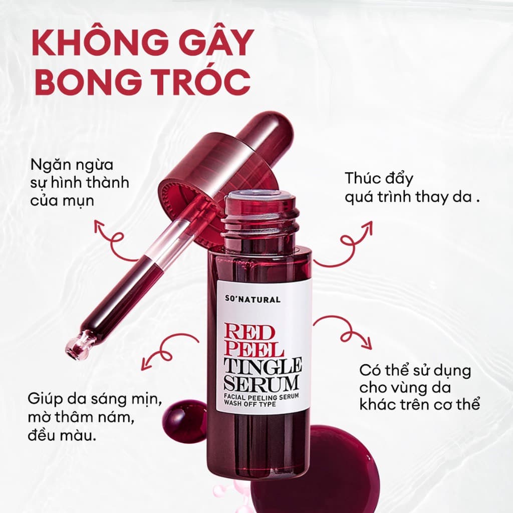 Thay da sinh học Red Peel Tingle Serum MINI - 11ml chính hãng - BN BEAUTY