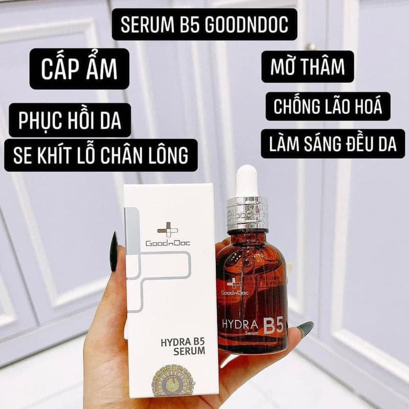 Tinh chất phục hồi da Goodndoc Hydra B5 - 30ml