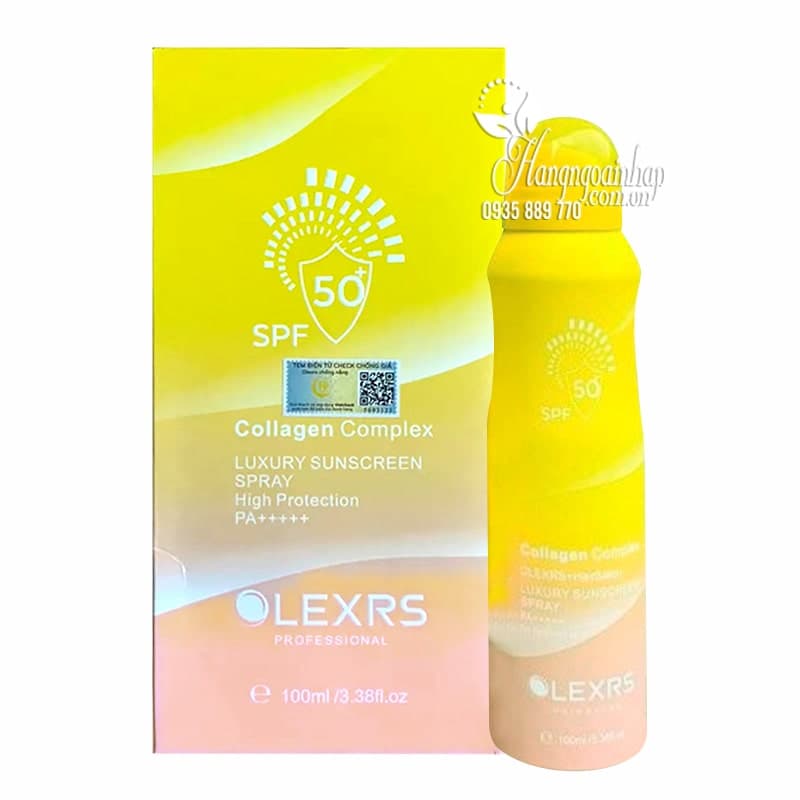 XỊT CHỐNG NẮNG OLEXRS