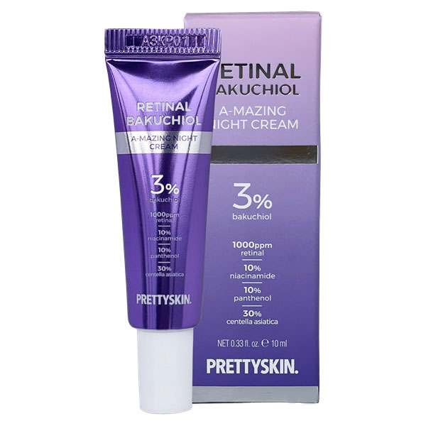 Pretty Skin - Kem dưỡng Retinal Bakuchiol A 10ml ( màu tím) - (T12/2026) - Hình 1