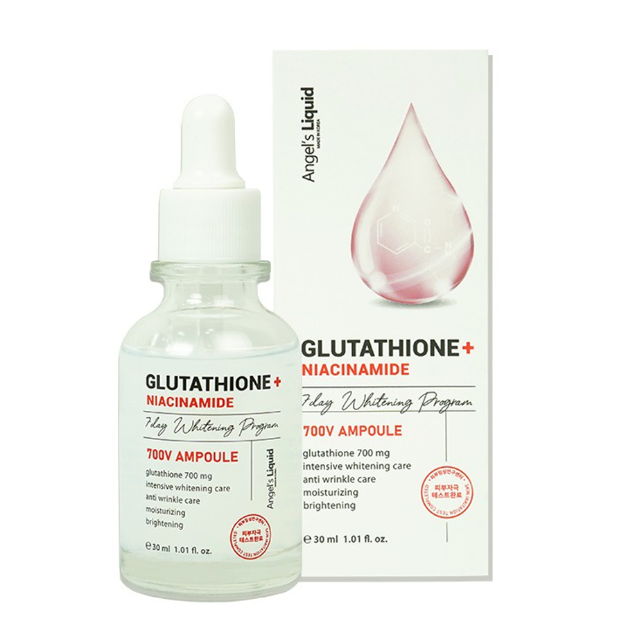 Huyết thanh trắng da 7day Glutathione NIACINAMIDE 700 V Ample - MẪU MỚI - Hình 1