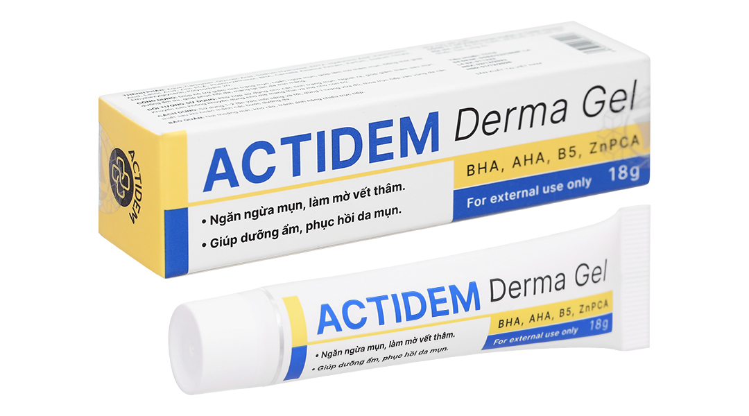 Kem Giảm Mụn Actiderm Derma Gel 18g - Hình 1