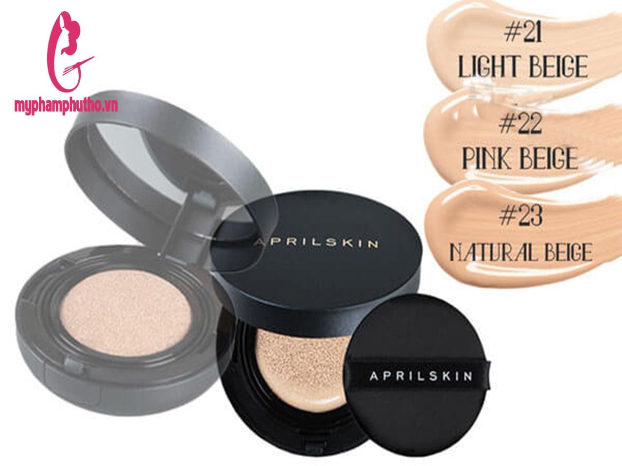Phấn Nước April Skin MÀU ĐEN - Hình 1