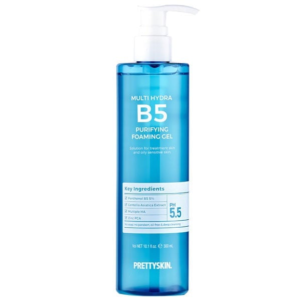Pretty Skin - Sữa rửa mặt MUTI HYDRA B5 GEL300ML - Hình 1