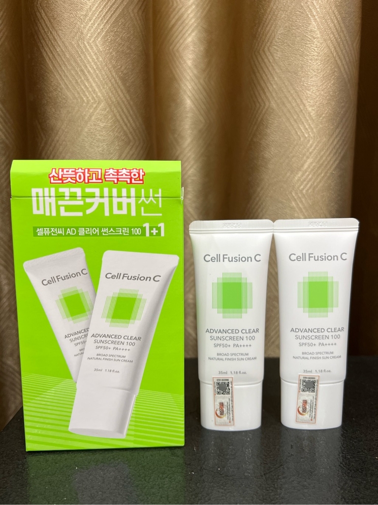 Set kem chống nắng CELL XANH (35ml + 35ml) - Hình 1