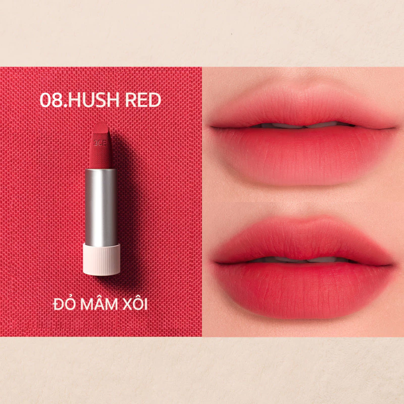Son thỏi 3ce Cashmerehug Lipstick - Hình 1