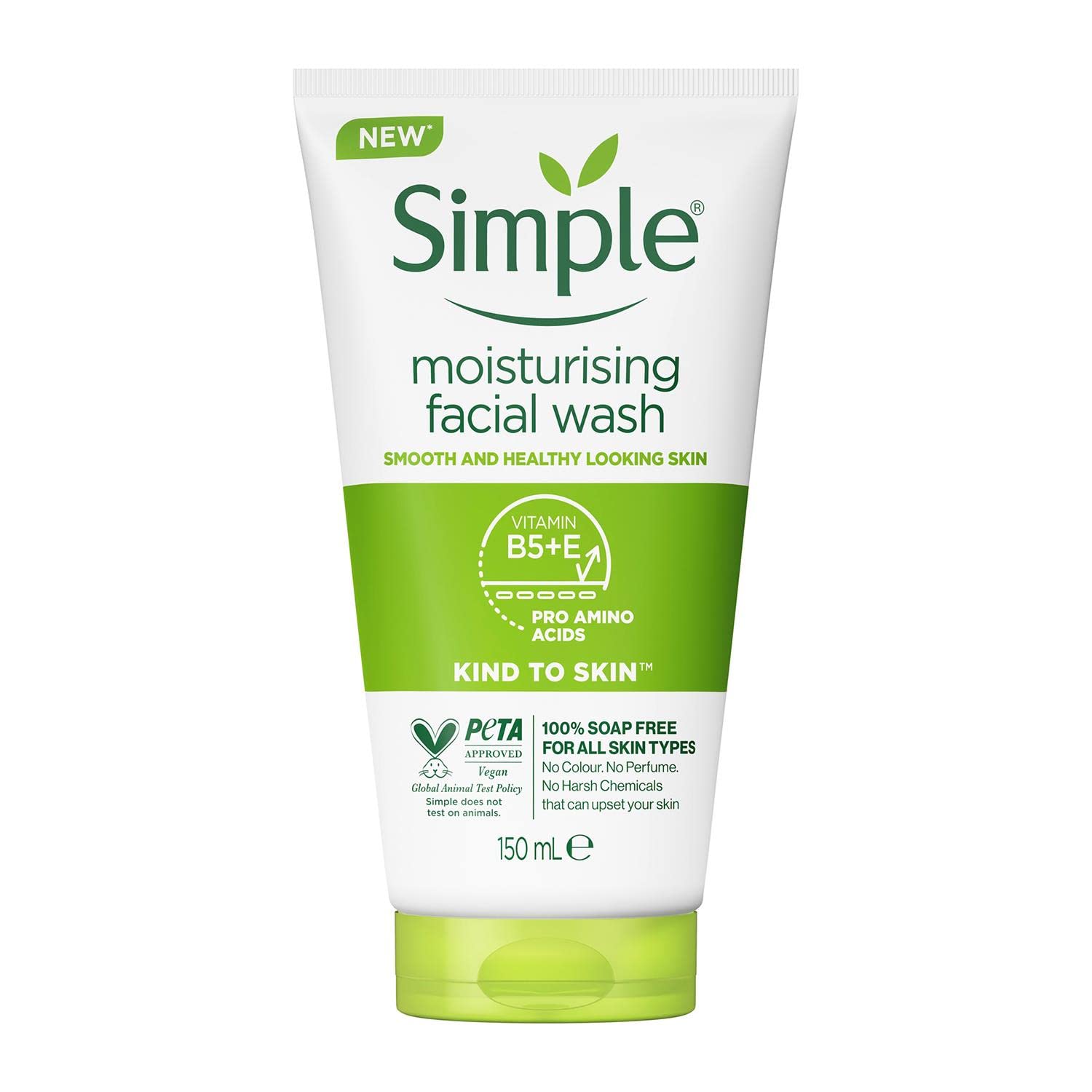 Sữa rửa mặt Simple MOISTURISING facial wash - Hình 1