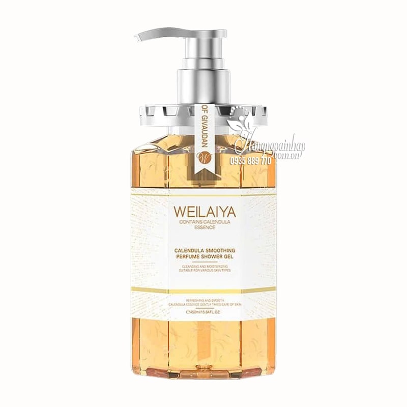 Sữa Tắm Weilaiya 450ml - HOA CÚC (Màu vàng) - Hình 1