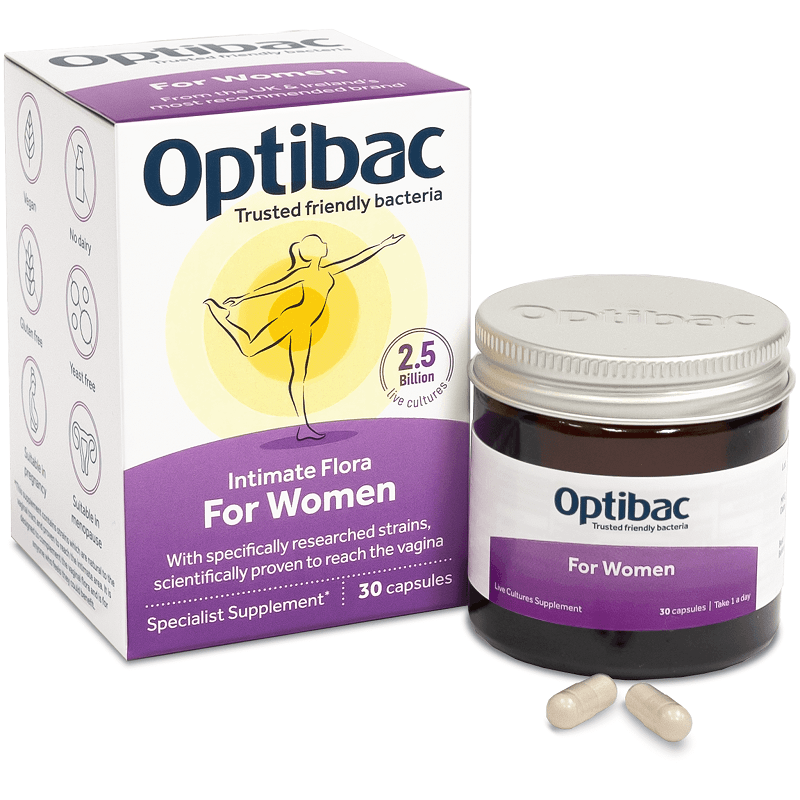 Viên uống Men vi sinh Optibac probiotics cho phụ nữ lọ - 30 viên - Hình 1