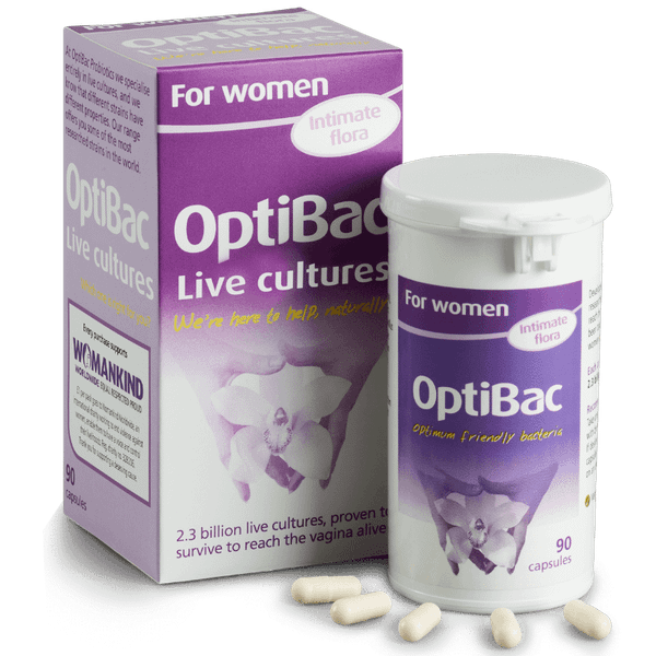 Viên uống Men vi sinh Optibac probiotics cho phụ nữ lọ - 90 viên - Hình 1