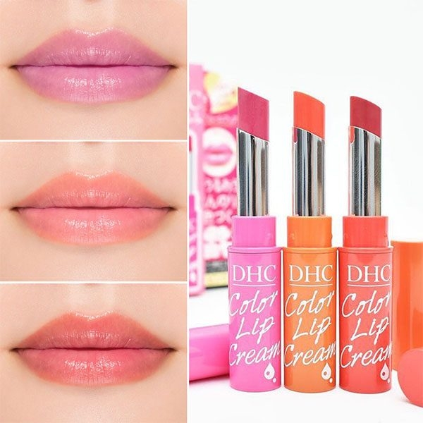 Son dưỡng trị thâm môi DHC có màu nhật - Hình 1