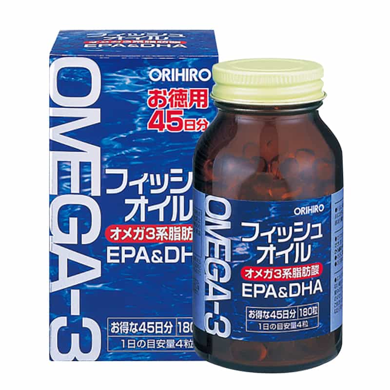 Viên uống Dầu cá Omega 3 Orihiro Nhật Bản - Hình 1